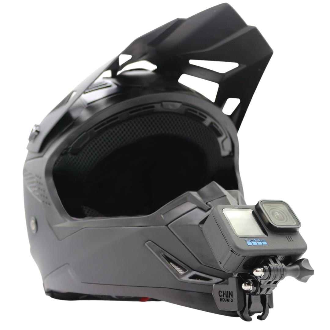 IXS 363 Helmet Chin Mount For Action Camera GoPro, Insta360, DJI, & more