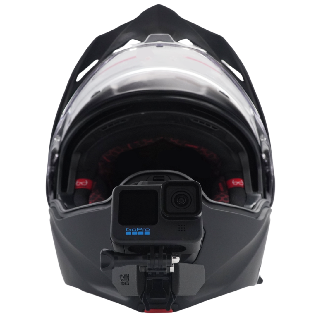 IXS Venture 1.0 Helmet Chin Mount For Action Camera GoPro, Insta360, DJI, & more