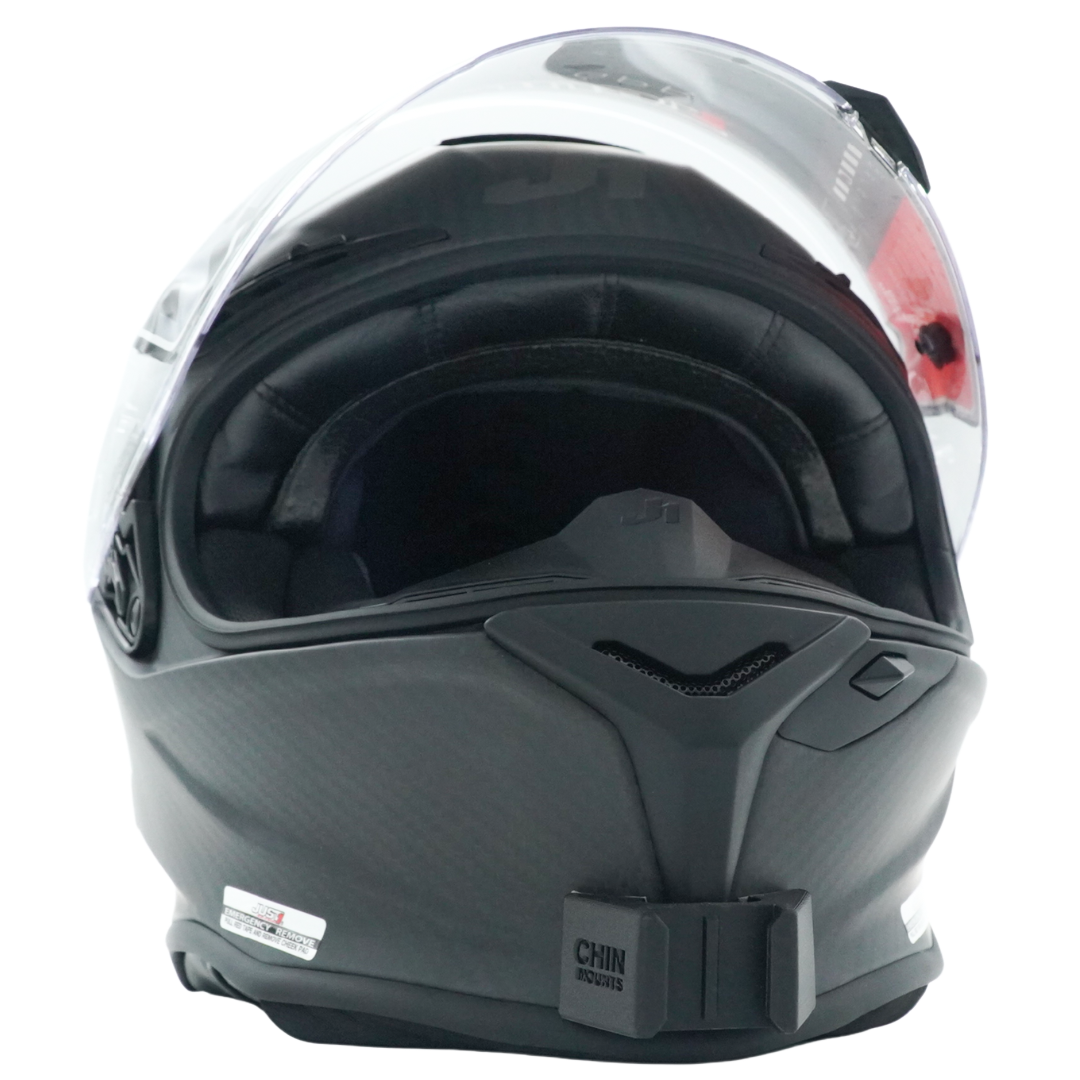 GP1×30＋GC×30 Just1 J-GPR Helmet Chin Mount For GoPro, Insta360, DJI, & more