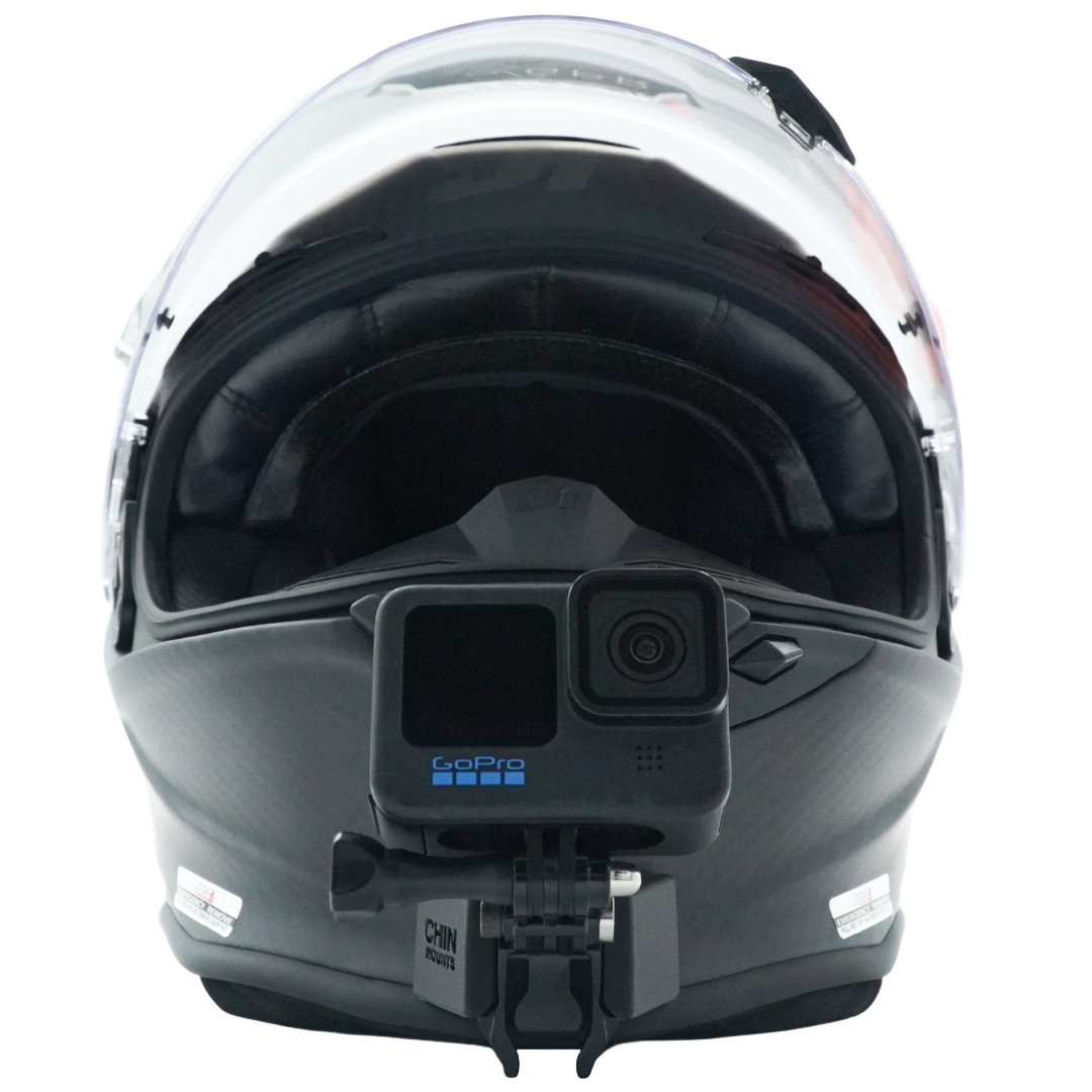 Just1 J-GPR Helmet Chin Mount For Action Camera GoPro, Insta360, DJI, & more