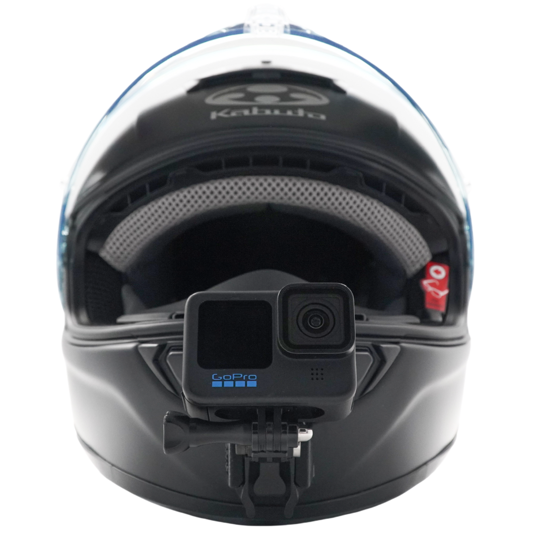 go pro hero 6 for motorcycle helmet EaxanPic Chin Mount Kit Gopro Helmet Adhesive Mount for GoPro 10/9/8/7/6/5,DJI Osmo Action,Insta360 ONE R Action Cameras : Electronics hook mount Surewo Motorcycle Helmet Chin Strap