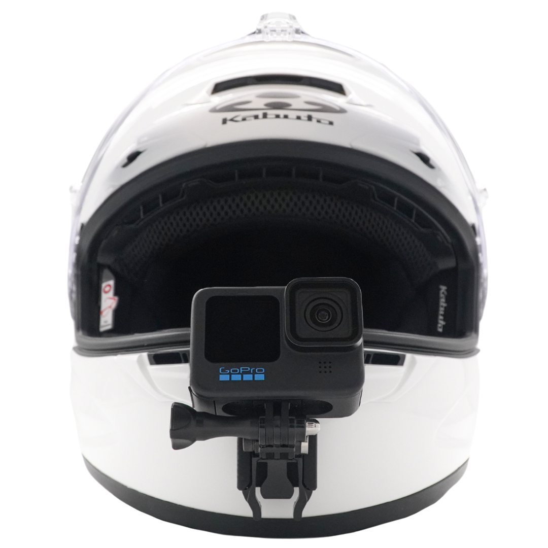 Kabuto F-17R Mips カーボン Lサイズ Goproマウント OGK Kabuto F17 Helmet Chin Mount For GoPro, Insta360, DJI, & more
