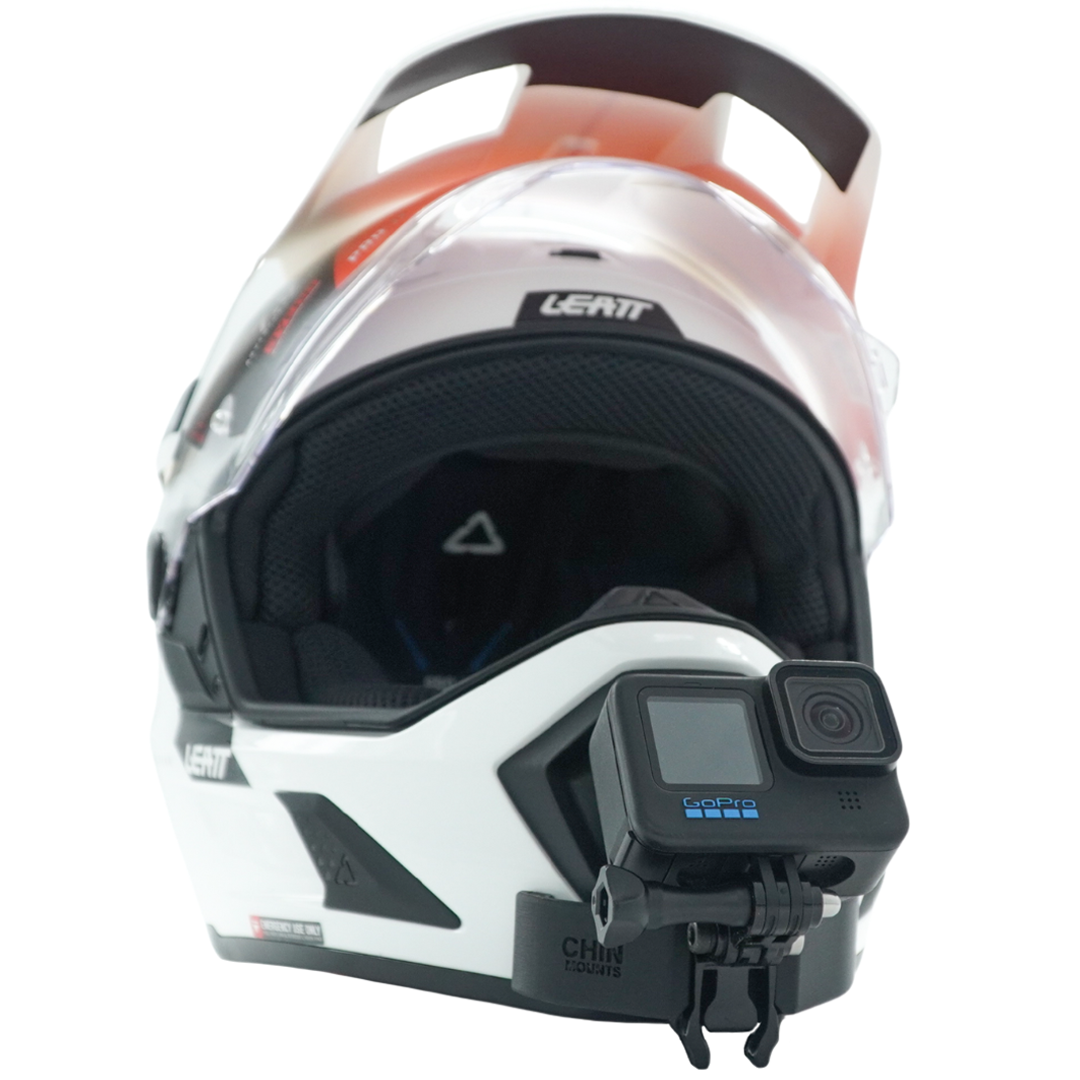 LEATT ADV 7.5 Helmet Chin Mount For Action Camera GoPro, Insta360, DJI, & more