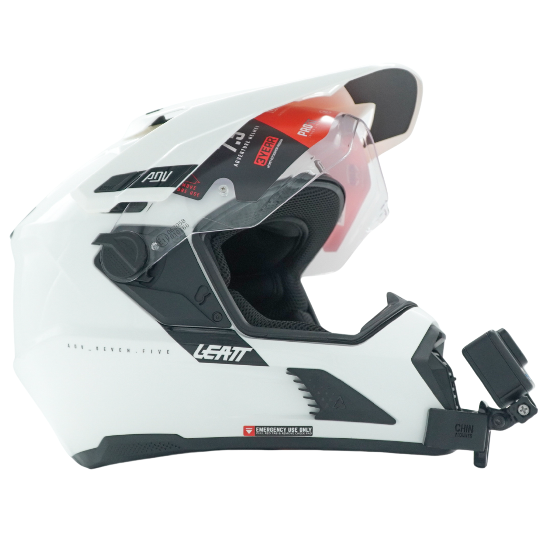 LEATT ADV 7.5 Helmet Chin Mount For Action Camera GoPro, Insta360, DJI, & more