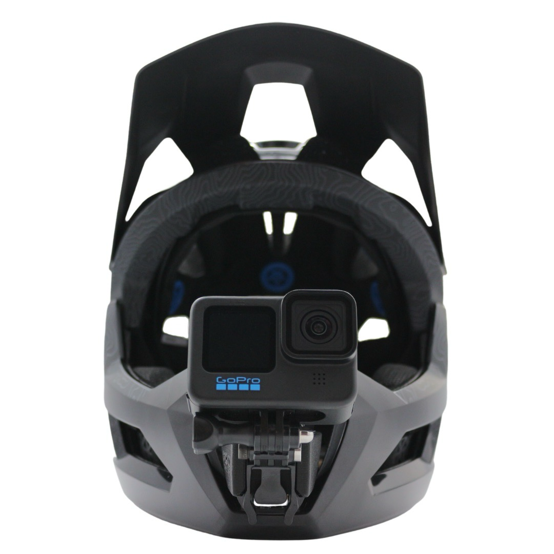 mountainbike gopro GoPro Camera Helmet Mount | Chin Mount for Your Action Camera: Gopro, Insta 360, DJI