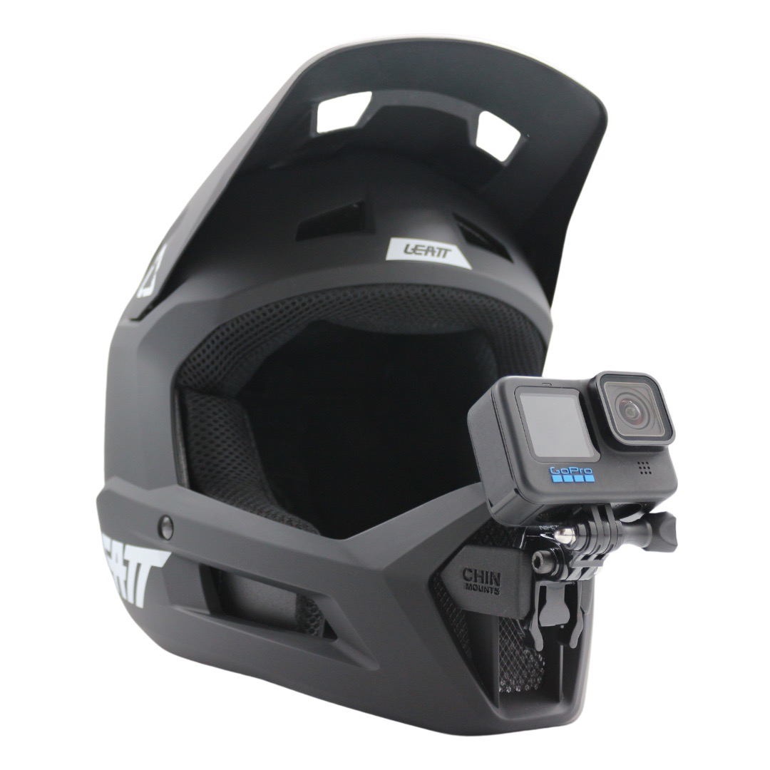 LEATT Gravity MTB Helmet Camera Chin Mount for GoPro — Chin Mounts