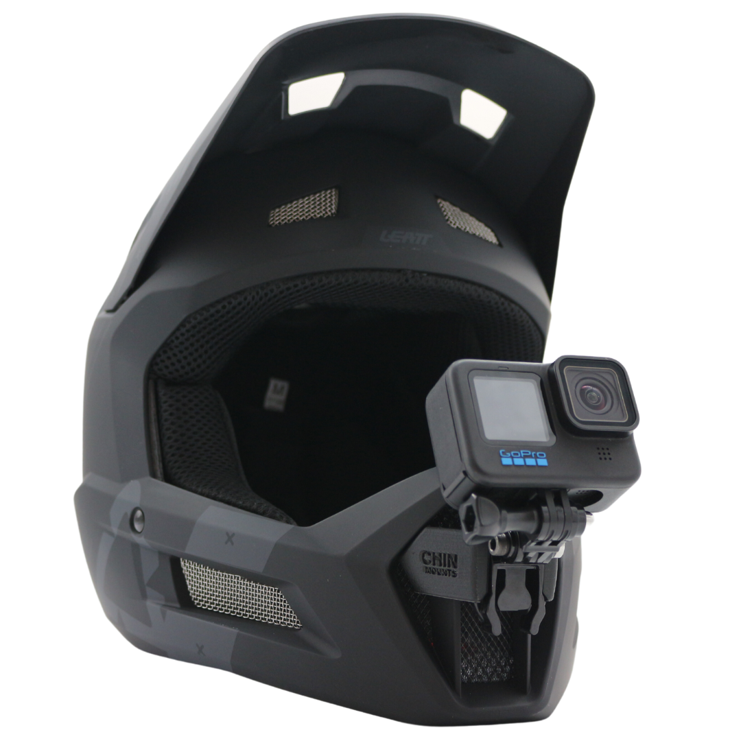 GoPro - TT LEATT Gravity 2.0 V23 MTB Helmet Camera Chin Mount for GoPro