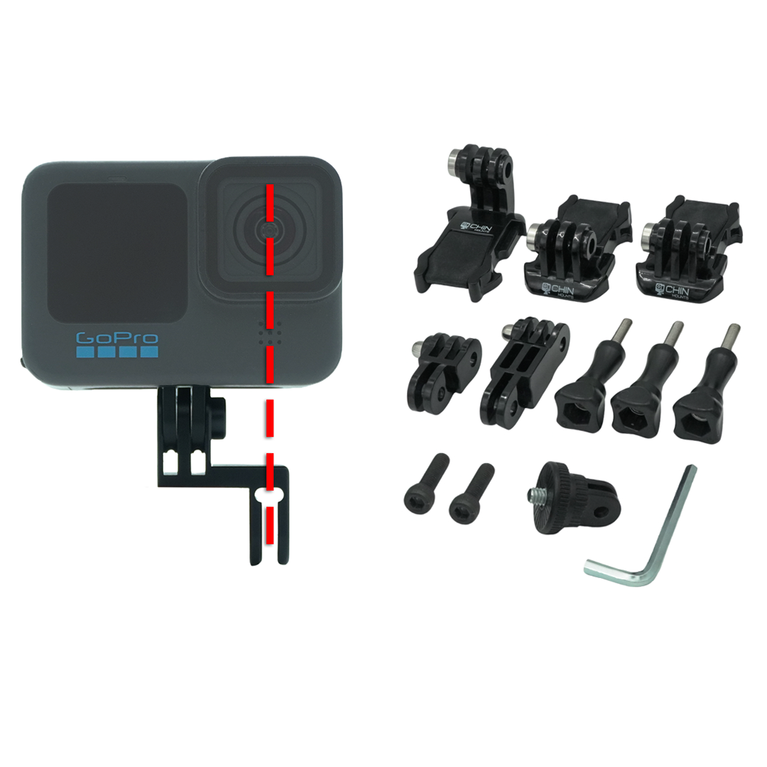 Lens Centering Attachment Kit For GoPro, Insta360, DJI, Akaso, & more