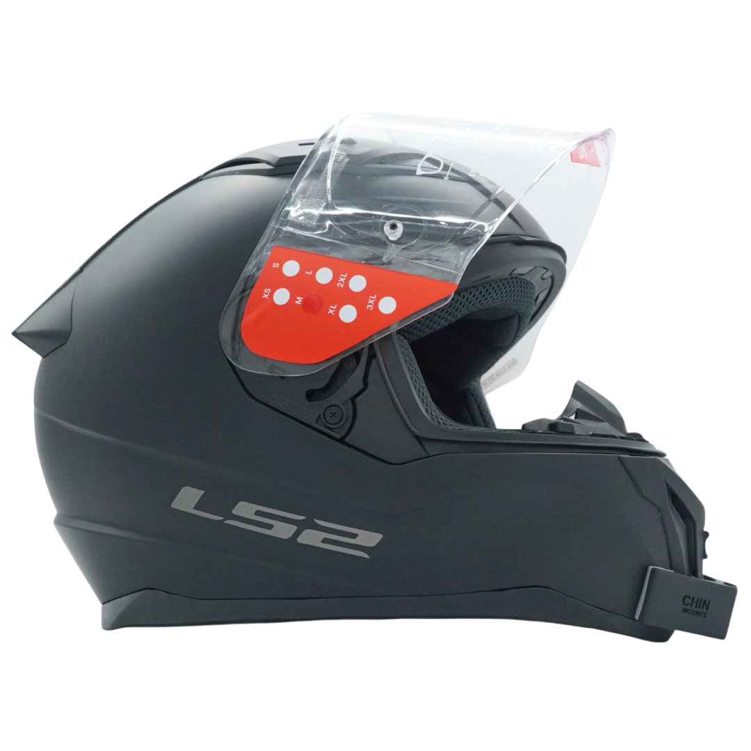 LS2 Centric Helmet Chin Mount For Action Camera GoPro, Insta360, DJI, & more