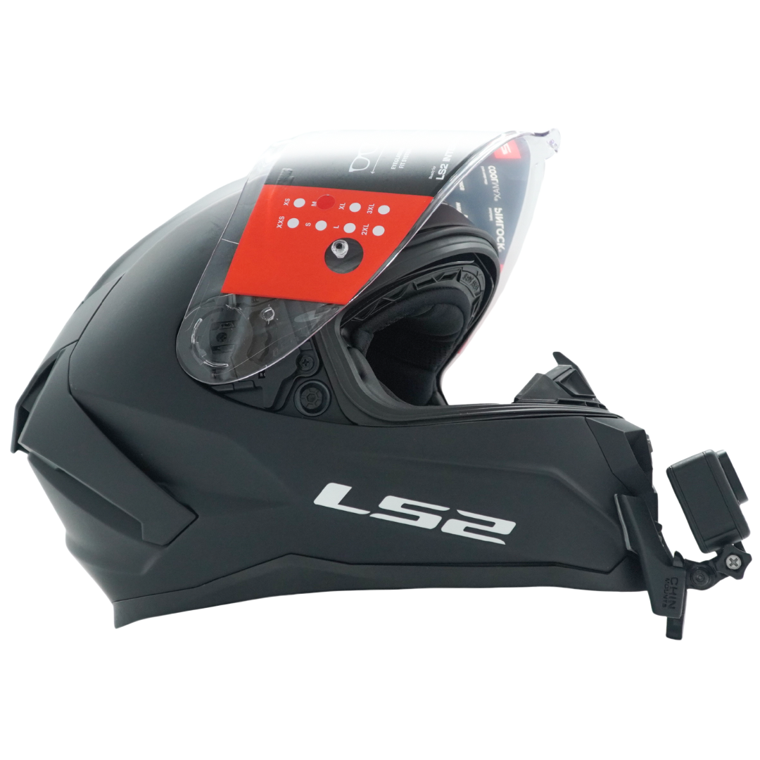 LS2 Challenger 2 Helmet Chin Mount For Action Camera GoPro, Insta360, DJI, & more
