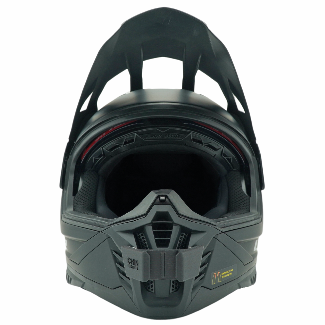 LS2 MX708 Fast II Helmet Camera Chin Mount for GoPro, Insta360