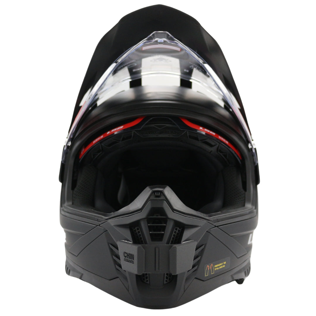ls2 blaze helmet LS2 Blaze 2 Helmet Chin Mount For GoPro, Insta360, DJI, & more — Chin Mounts