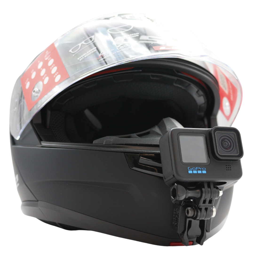 LS2 Strobe Helmet Camera Chin Mount for GoPro, Insta360, DJI