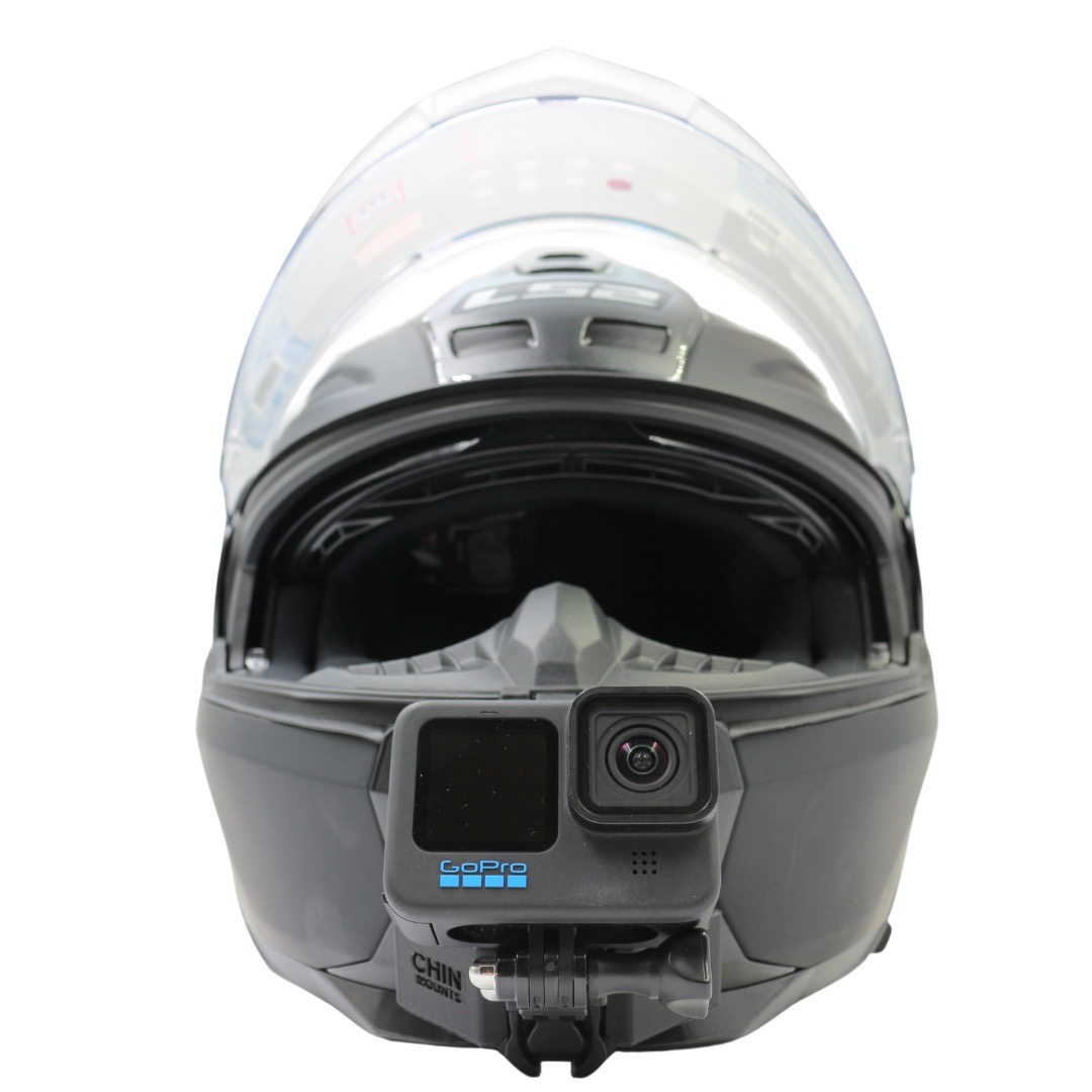 LS2 Horizon 2 Helmet Camera Chin Mount for GoPro, Insta360, DJI, & more