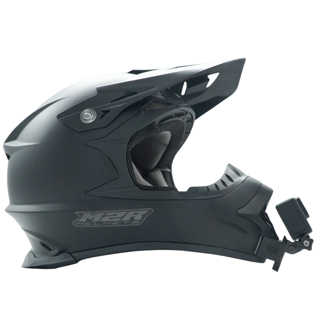 M2R Exo Helmet Chin Mount For Action Camera GoPro, Insta360, DJI, & more