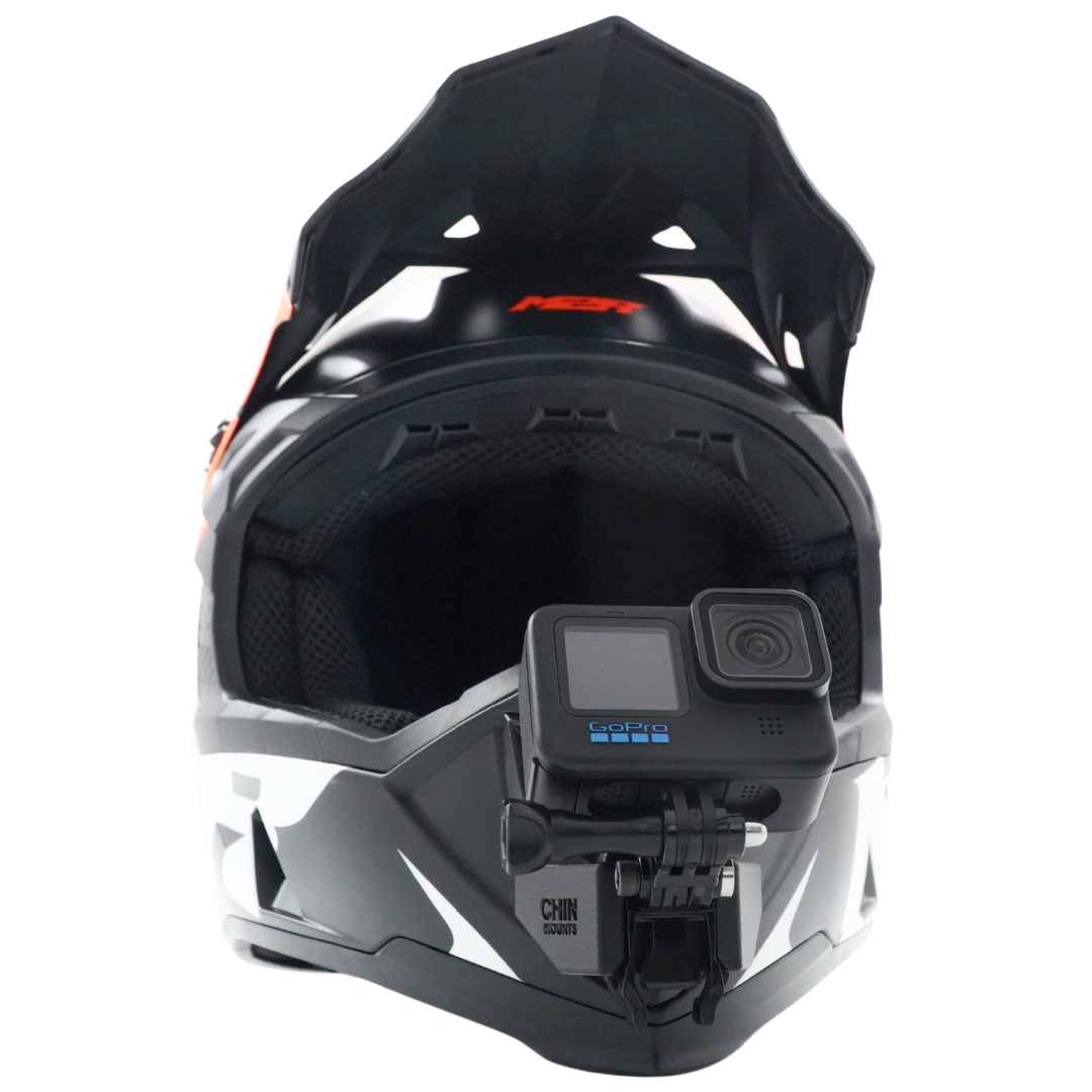 M2R X2 Helmet Chin Mount For Action Camera GoPro, Insta360, DJI, & more