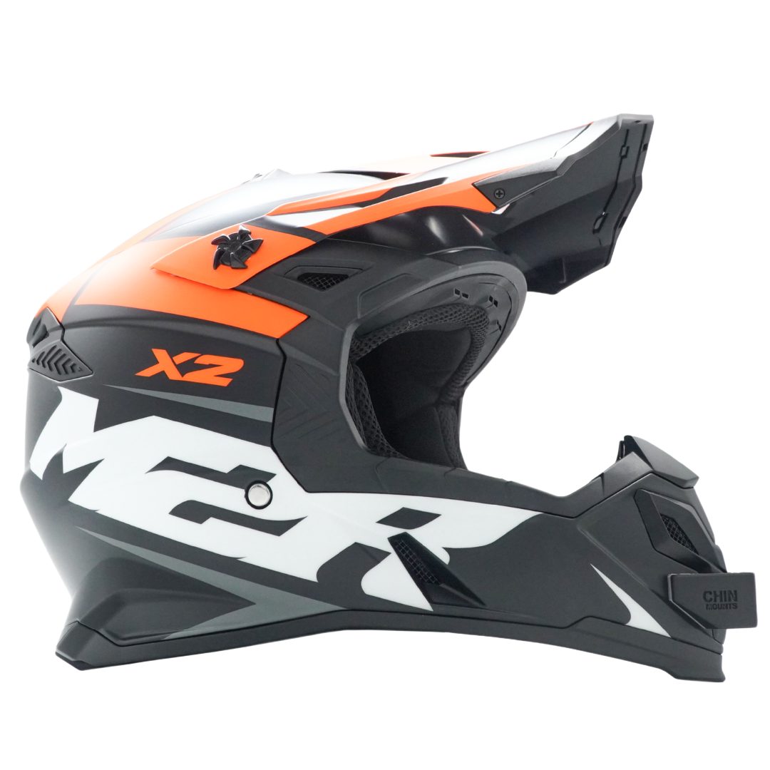 M2R X2 Helmet Chin Mount For Action Camera GoPro, Insta360, DJI, & more