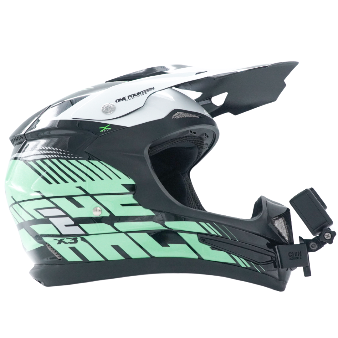 M2R X3 Helmet Chin Mount For Action Camera GoPro, Insta360, DJI, & more