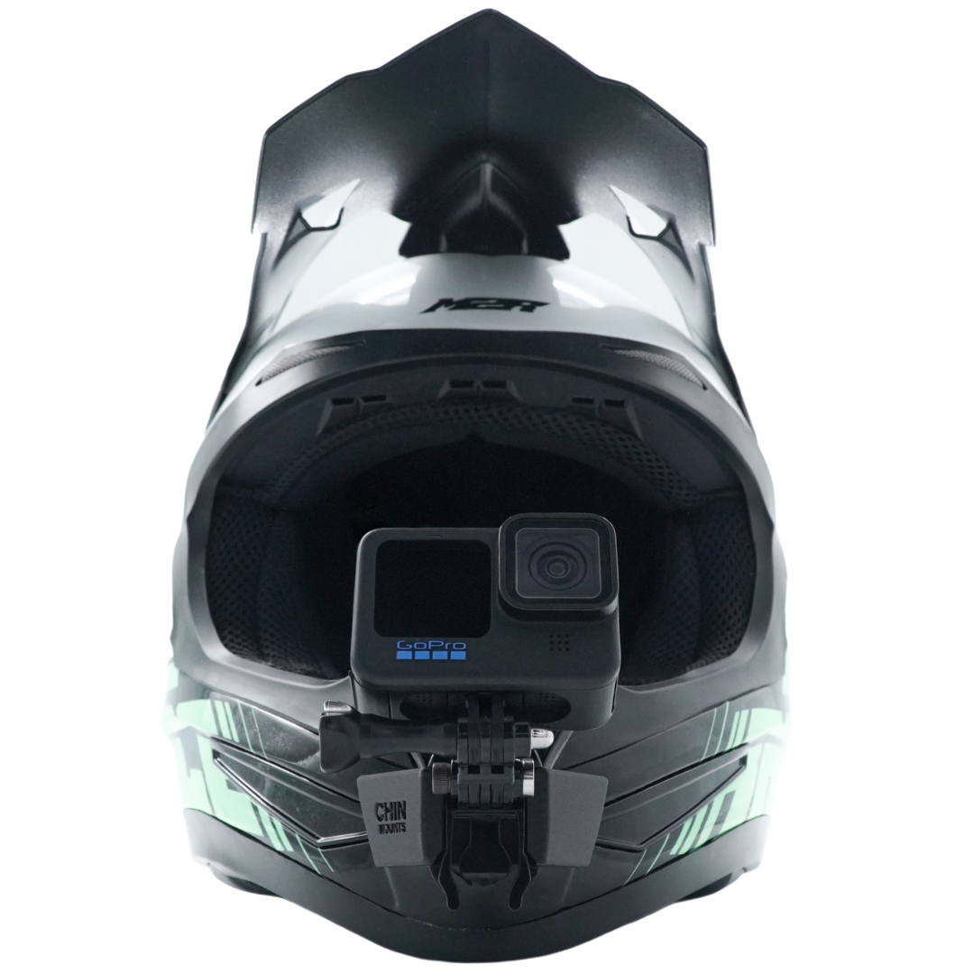 M2R X3 Helmet Chin Mount For Action Camera GoPro, Insta360, DJI, & more