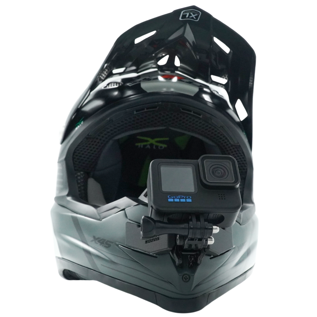 M2R X4.5 Helmet Chin Mount For Action Camera GoPro, Insta360, DJI, & more