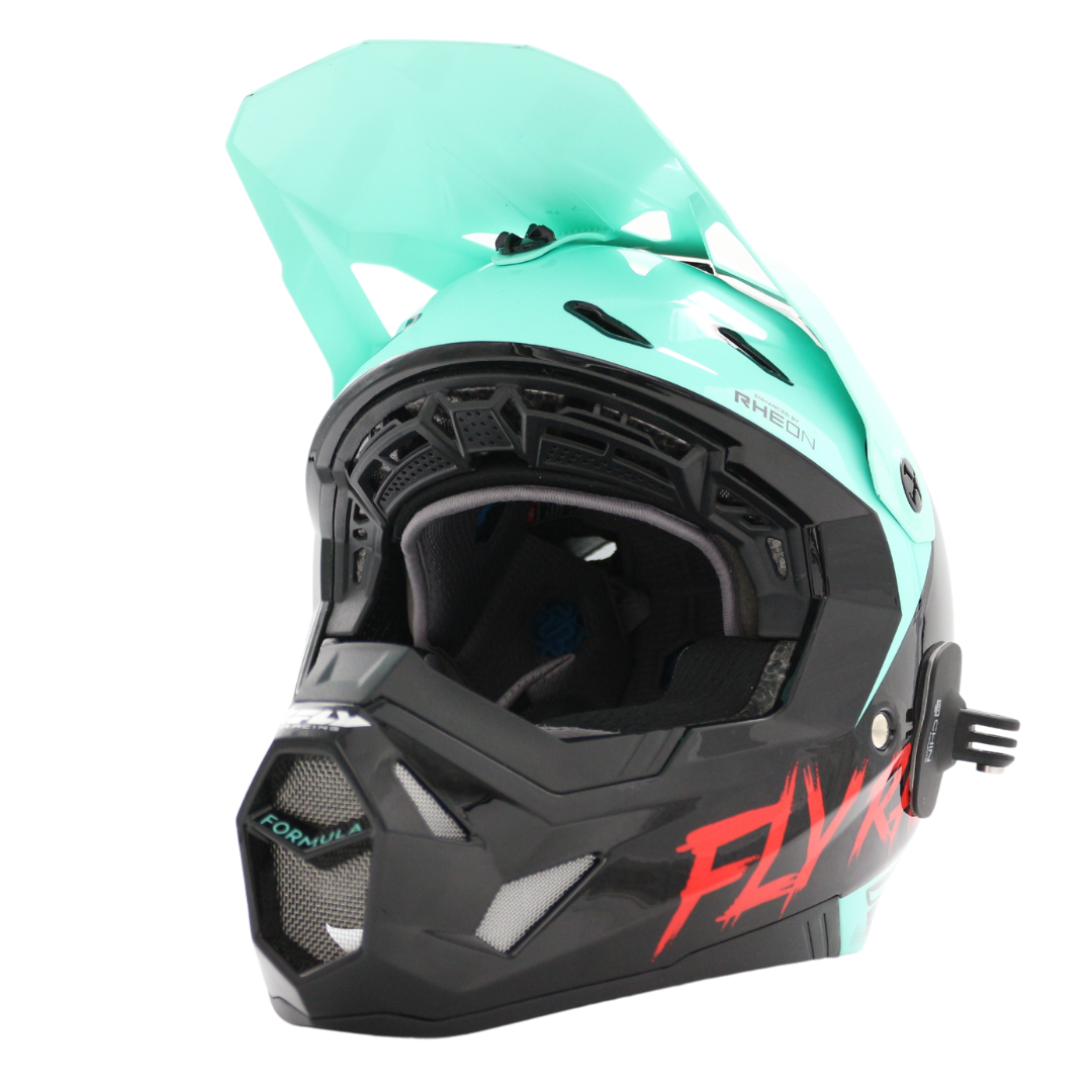 enduro helmet side mount