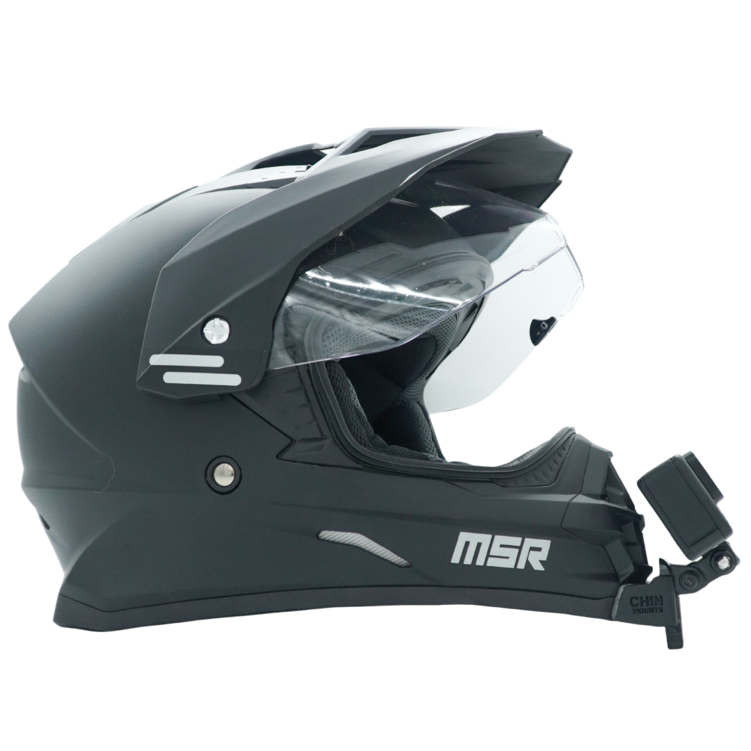 MSR Xpedition ADV Helmet Chin Mount For Action Camera GoPro, Insta360, DJI, & more