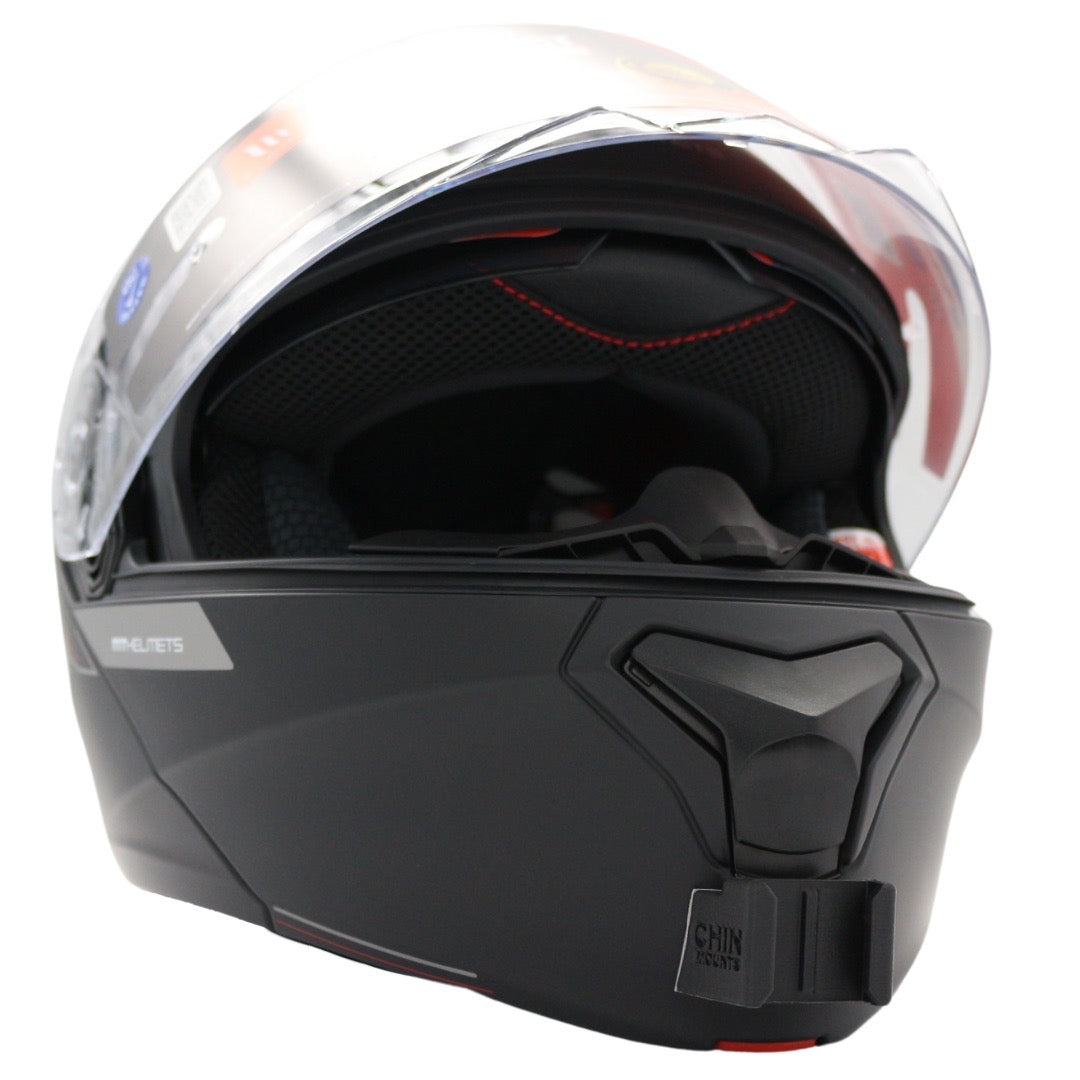 MT Genesis SV Helmet Camera Chin Mount for GoPro, Insta360, DJI