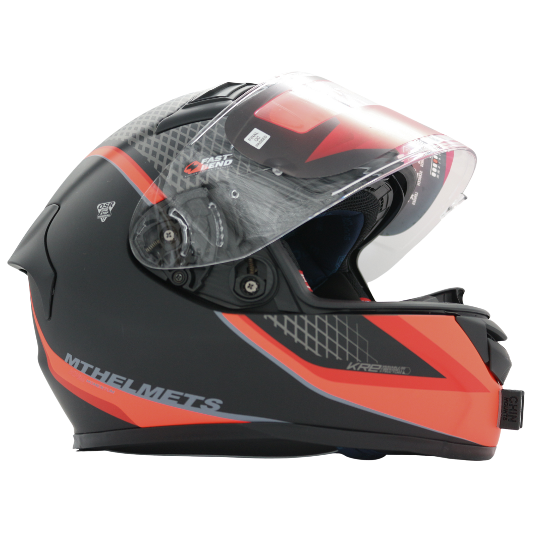 MT Helmets KRE Helmet Chin Mount For GoPro, Insta360, DJI, & more