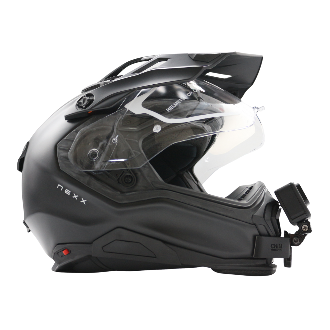 HEAD ヘッド WISE ワイズ150 ビィンディング セット！ Nexx X.WED 3 Helmet Chin Mount For GoPro, Insta360, DJI, & more