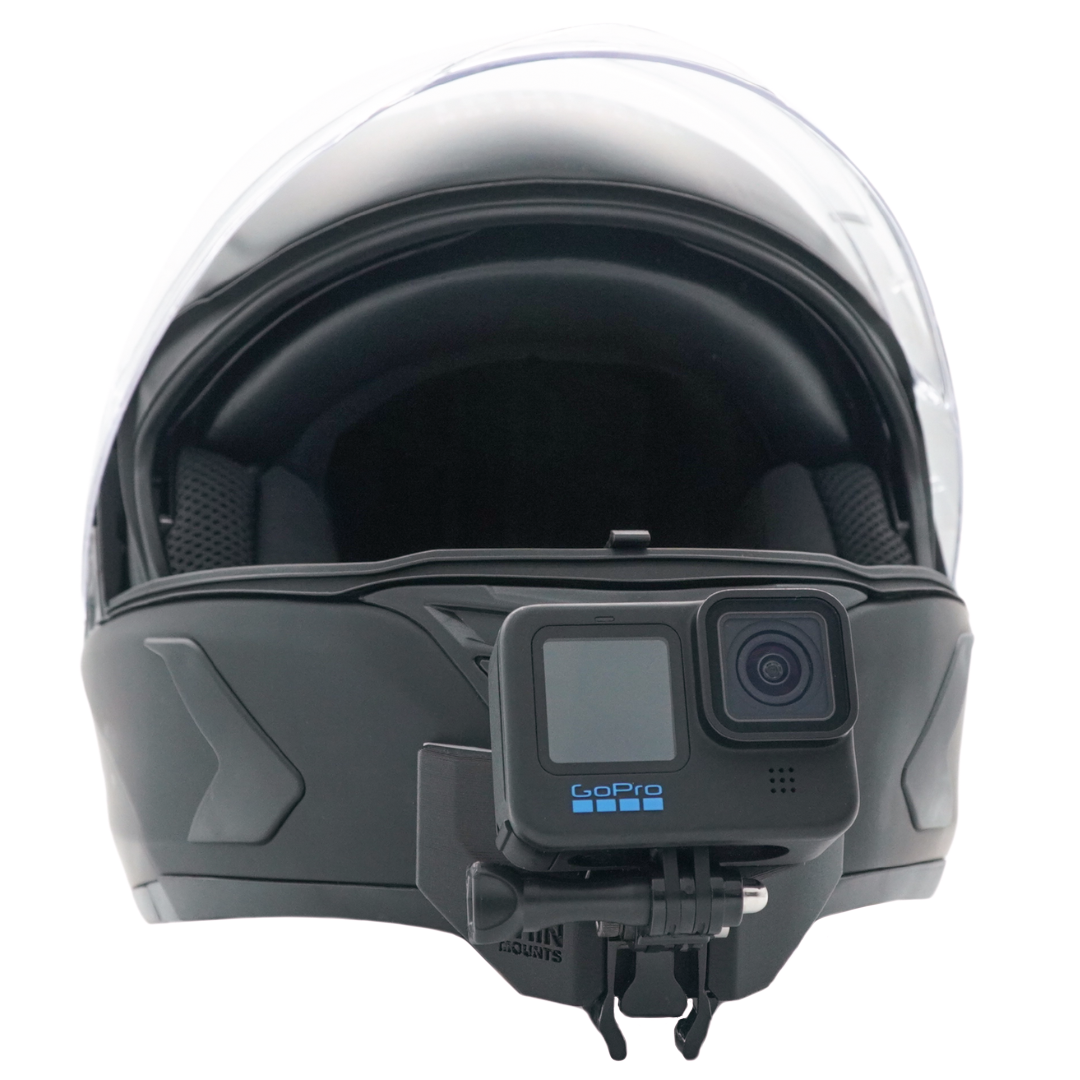 Nishua NFX-4 Helmet Chin Mount for Action Camera GoPro, Insta360, DJI, & more