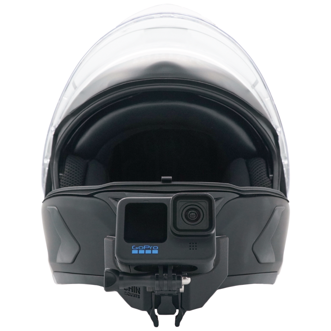 Nishua NFX-4 Helmet Chin Mount for Action Camera GoPro, Insta360, DJI, & more