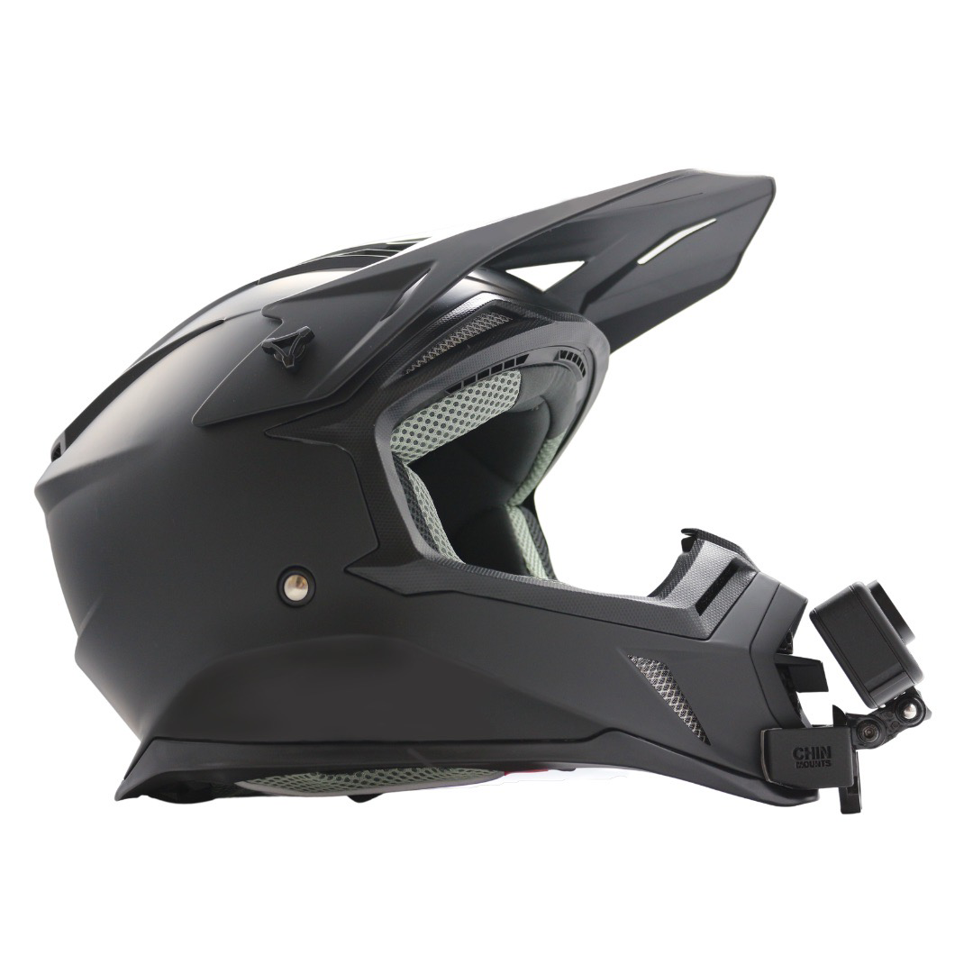 Akito MX Terra Helmet Chin Mount For GoPro, Insta360, DJI, & more