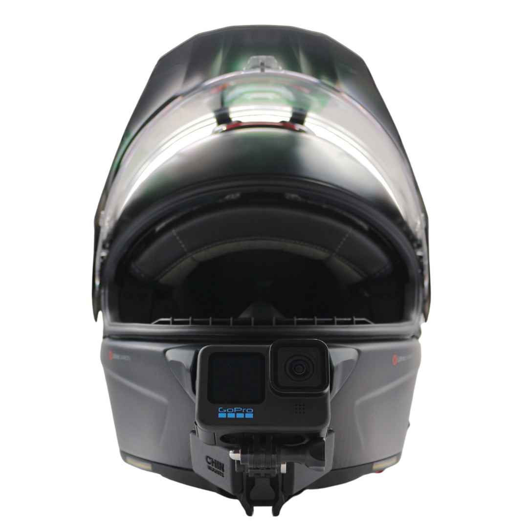 Nolan X-552 Motorcycle Helmet Chin Mount for GoPro, Insta360, DJI, & more