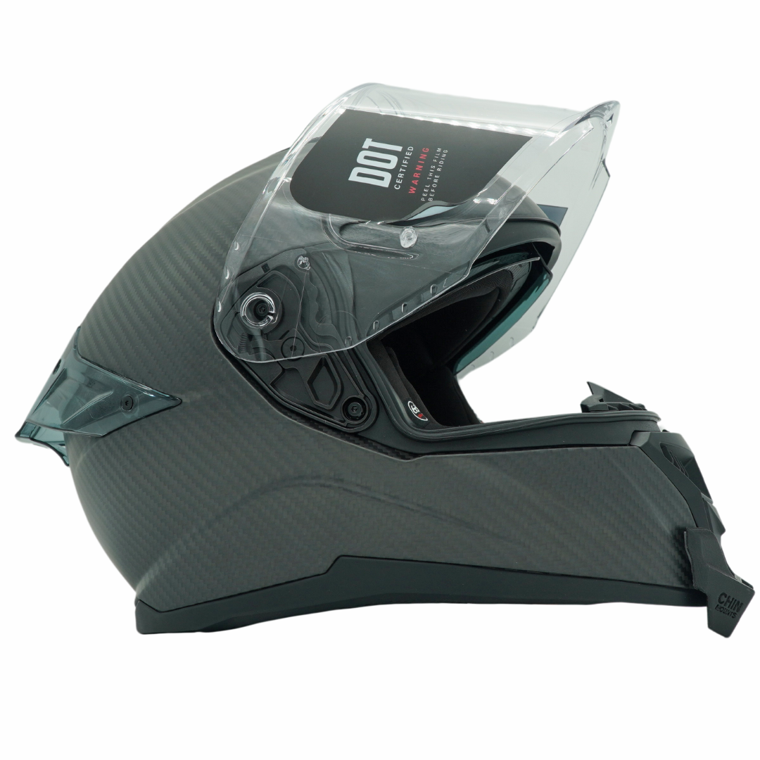 NoRisk Carbon R Helmet Chin Mount For Action Camera GoPro, Insta360, DJI, & more