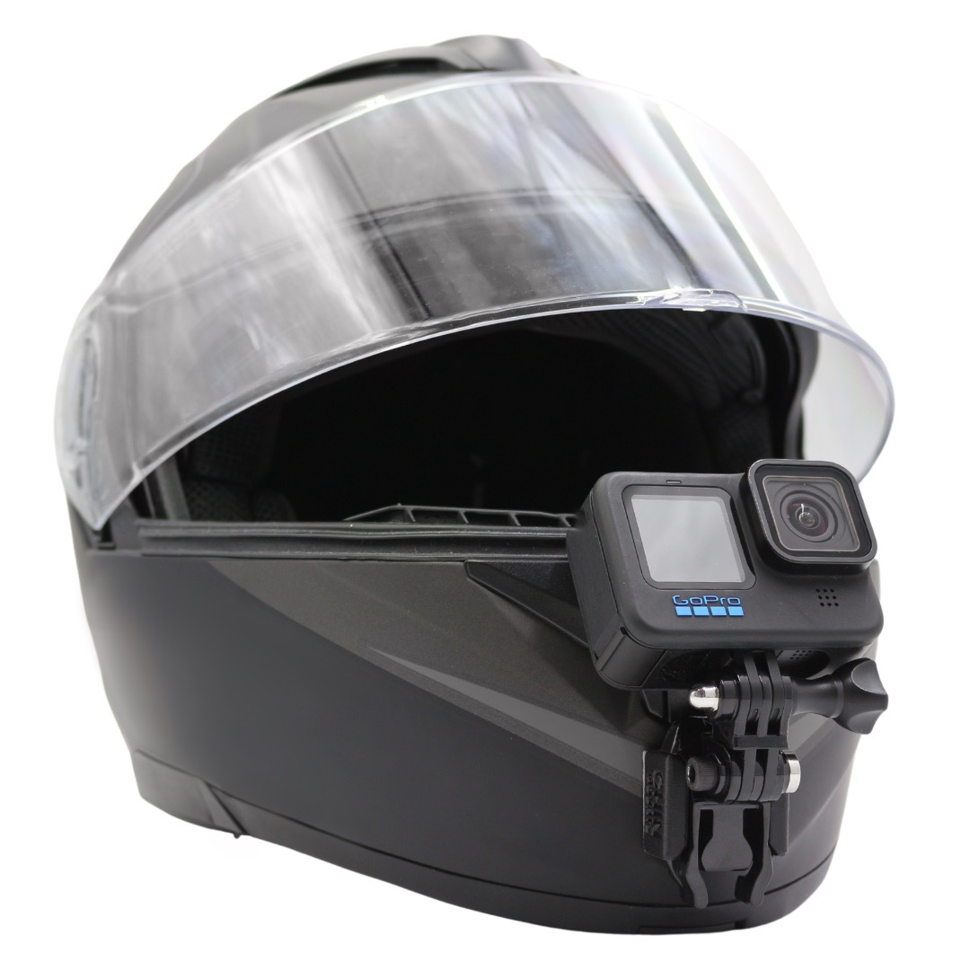 NoRisk Force II Helmet Chin Mount For Action Camera GoPro, Insta360, DJI, & more