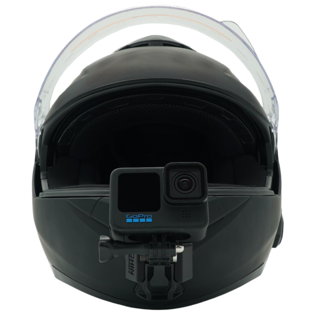 NoRisk Route FF345 Helmet Chin Mount For Action Camera GoPro, Insta360, DJI, & more