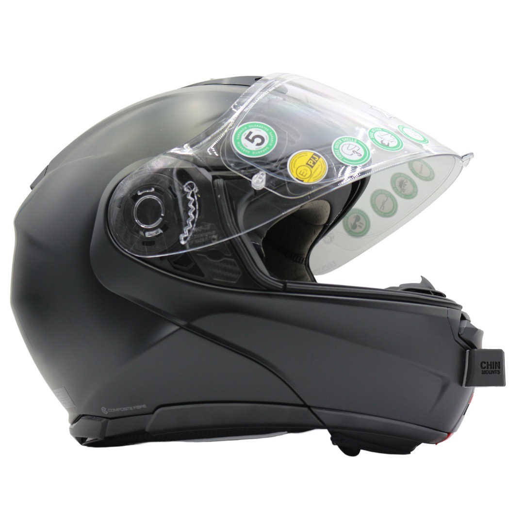 Nolan X-1005 Motorcycle Helmet Chin Mount for GoPro, Insta360, DJI, & more
