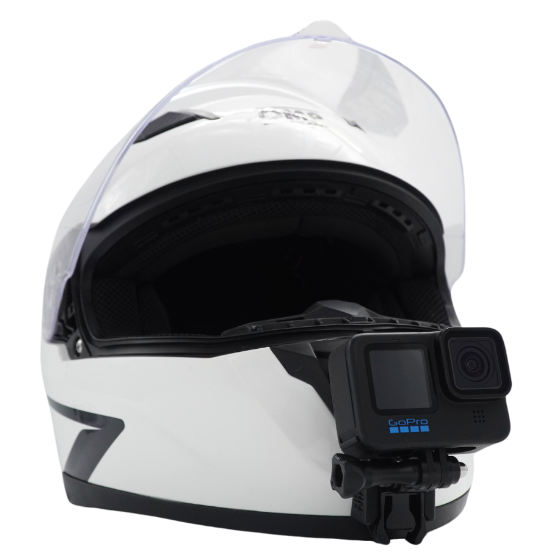 OMP Circuit Evo Helmet Chin Mount For GoPro, Insta360, DJI, & more