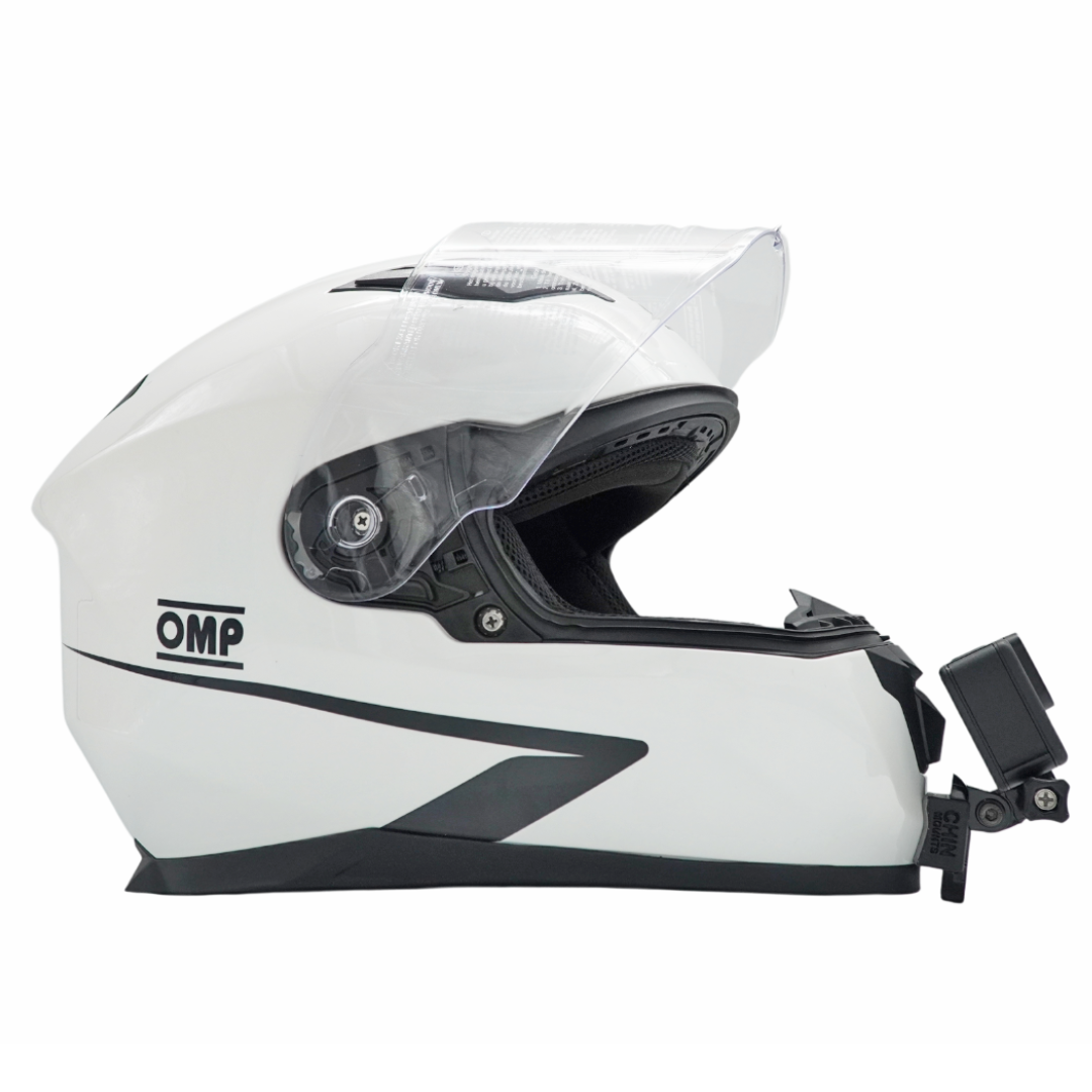 OMP Circuit Evo Helmet Chin Mount For GoPro, Insta360, DJI, & more