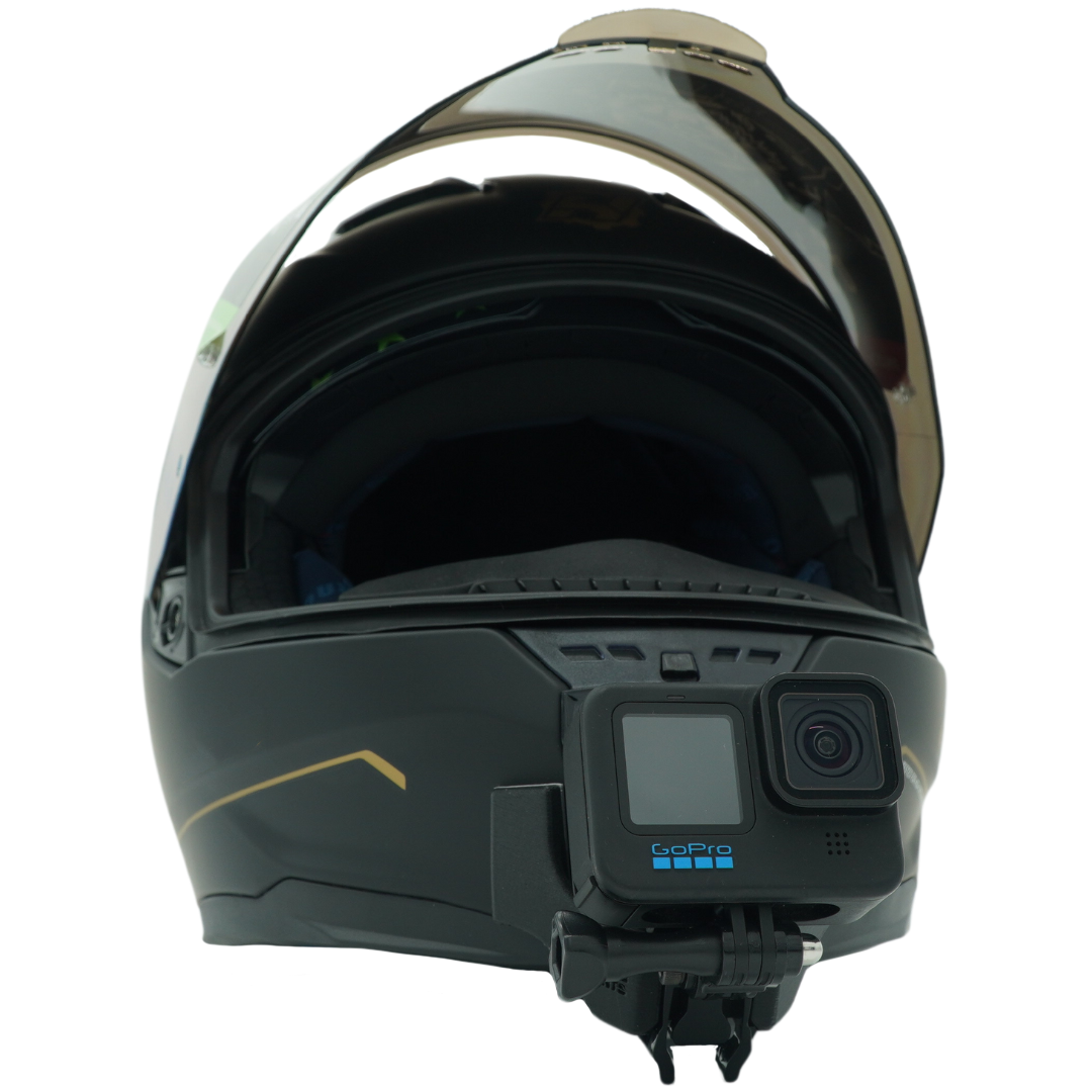 Pilot Stealth II SV Helmet Chin Mount For Action Camera GoPro, Insta360, DJI, & more