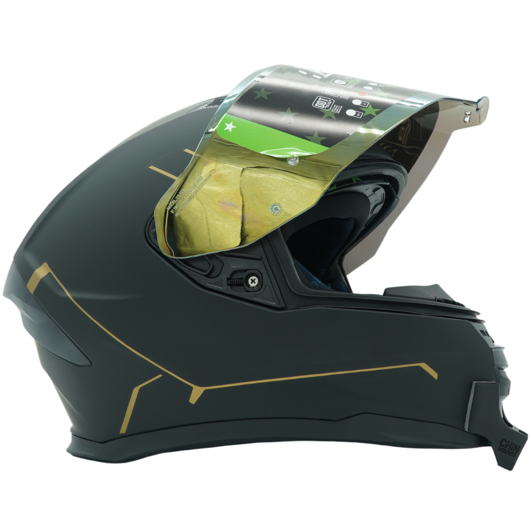 Pilot Stealth II SV Helmet Chin Mount For Action Camera GoPro, Insta360, DJI, & more