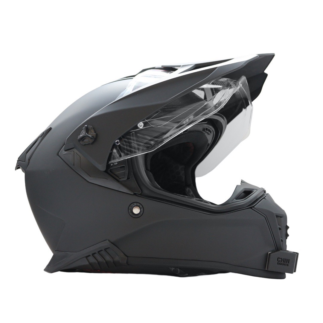 Bogotto FG-601 Enduro Motorcycle Helmet Chin Mount For GoPro