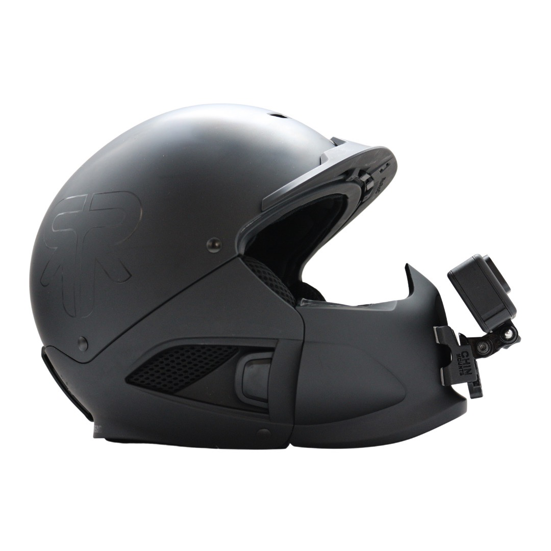 Ruroc RG1-DX Helmet Chin Mount For Action Camera GoPro, Insta360