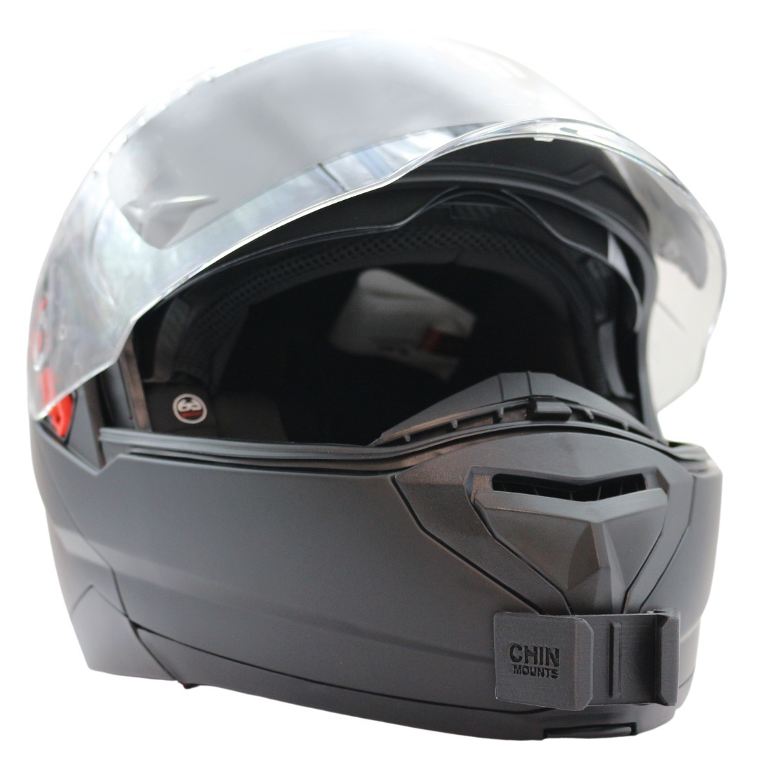 RXT 909 Flip Up Helmet Chin Mount For GoPro, Insta360, DJI, & more — Chin Mounts