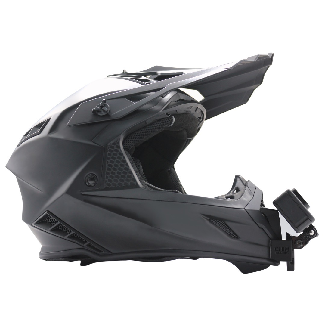 Acerbis Steel Carbon Helmet Chin Mount For Action Camera GoPro
