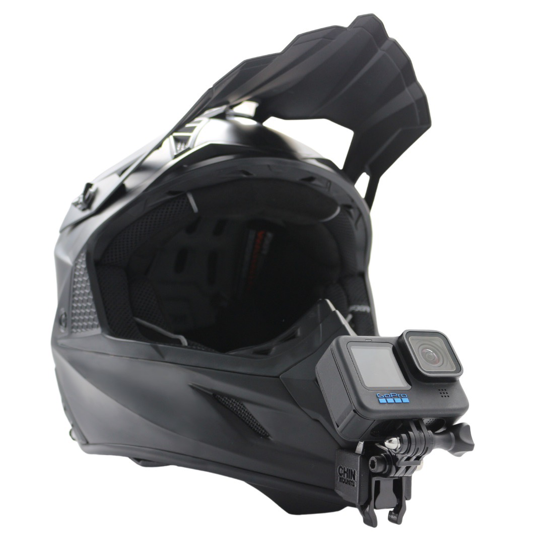 IXS 189 Helmet Chin Mount For GoPro, Insta360, DJI, & more — Chin