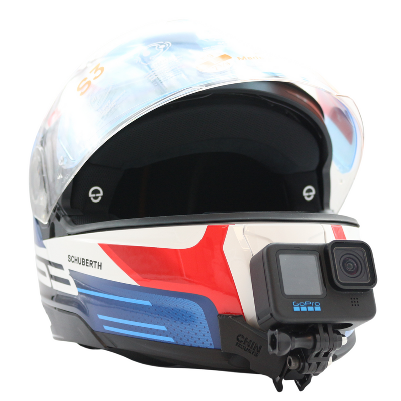 Schuberth S3 Helmet Chin Mount For GoPro, Insta360, DJI, & more — Chin Mounts