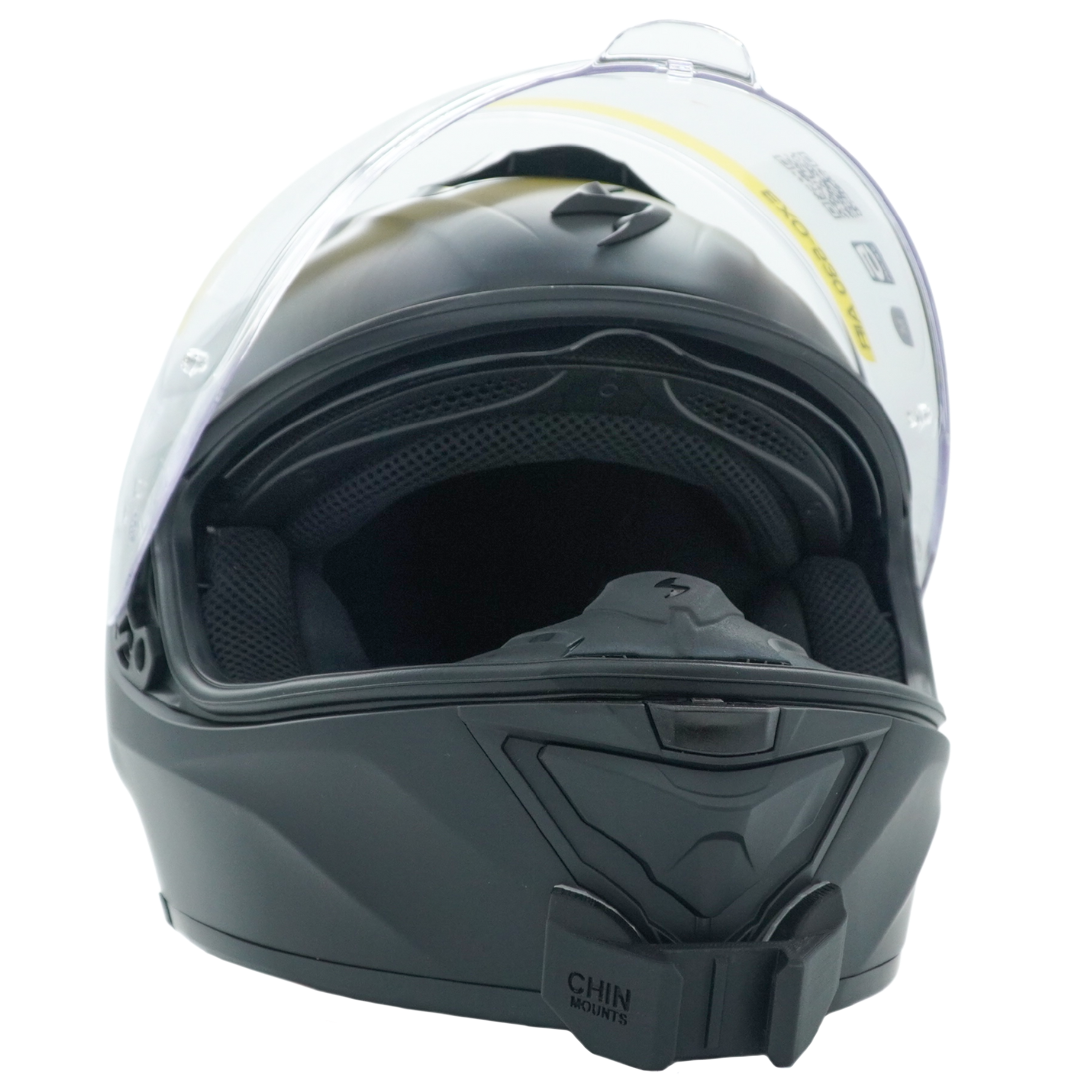 Scorpion EXO-530 Air Helmet Chin Mount For Action Camera GoPro, Insta360, DJI, & more