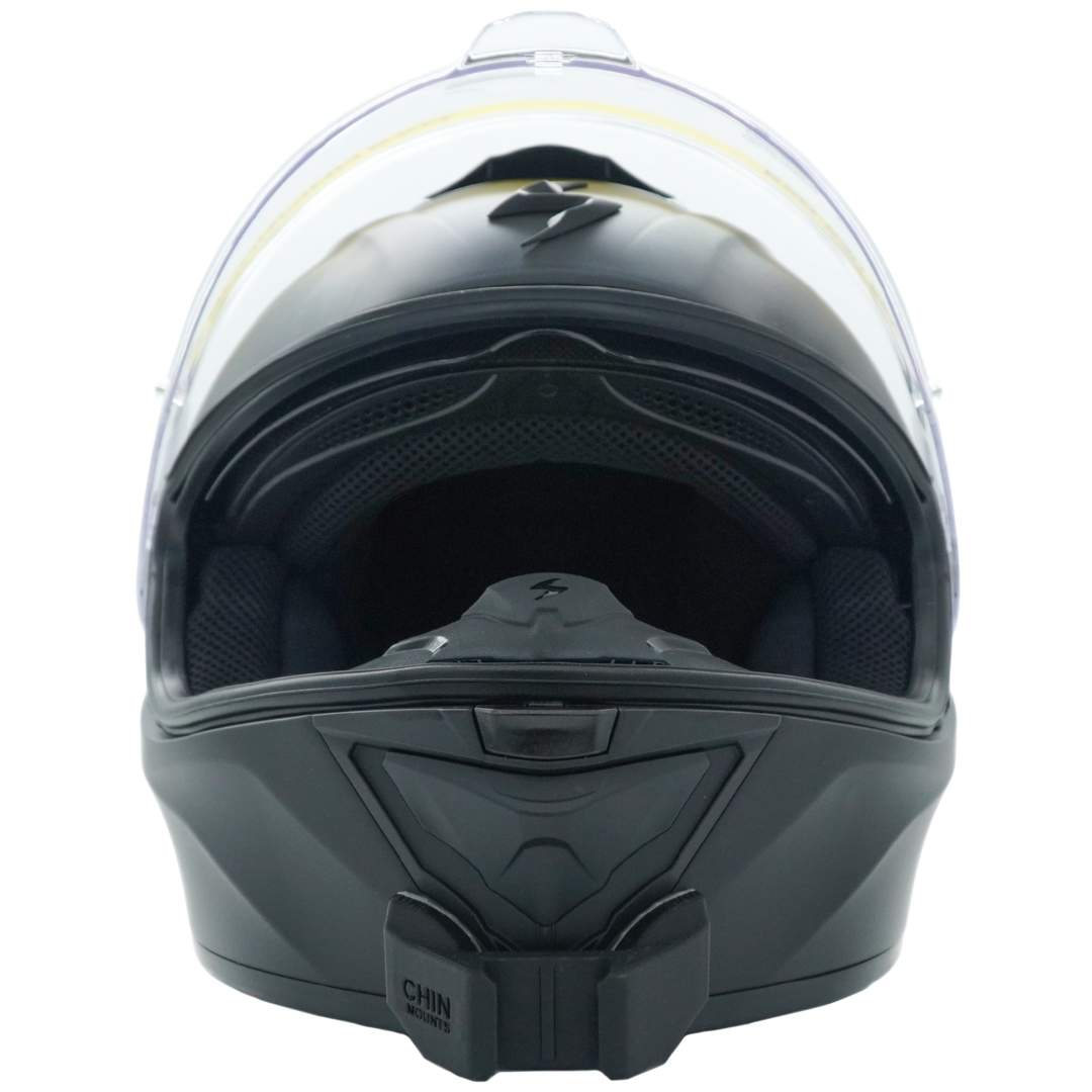 Scorpion EXO-530 Air Helmet Chin Mount For Action Camera GoPro, Insta360, DJI, & more