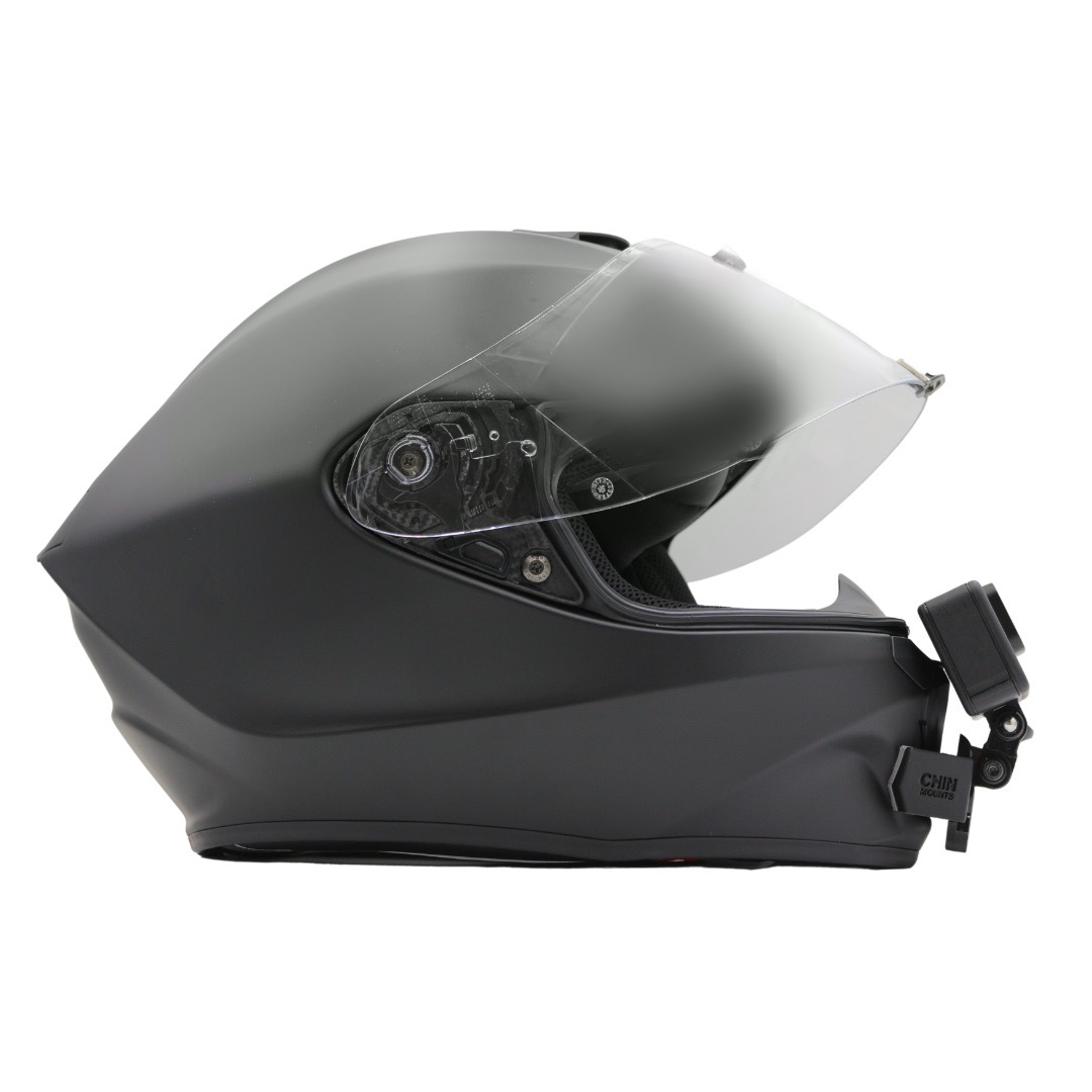 Scorpion EXO-R420 Helmet Chin Mount For Action Camera GoPro, Insta360, DJI, & more